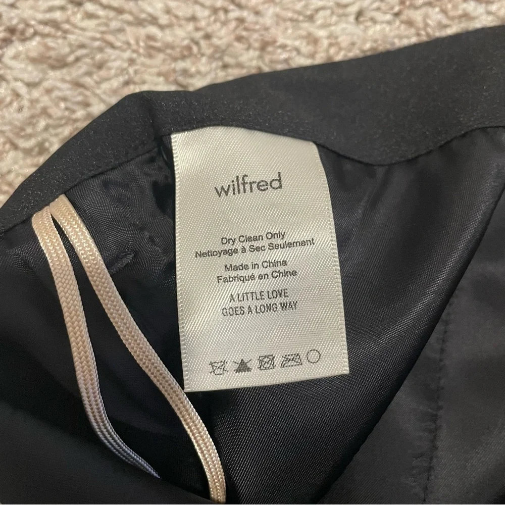 Aritzia Wilfred Renee Plaid Mini Skirt (Wool & Cashmere) - Picture 7 of 8